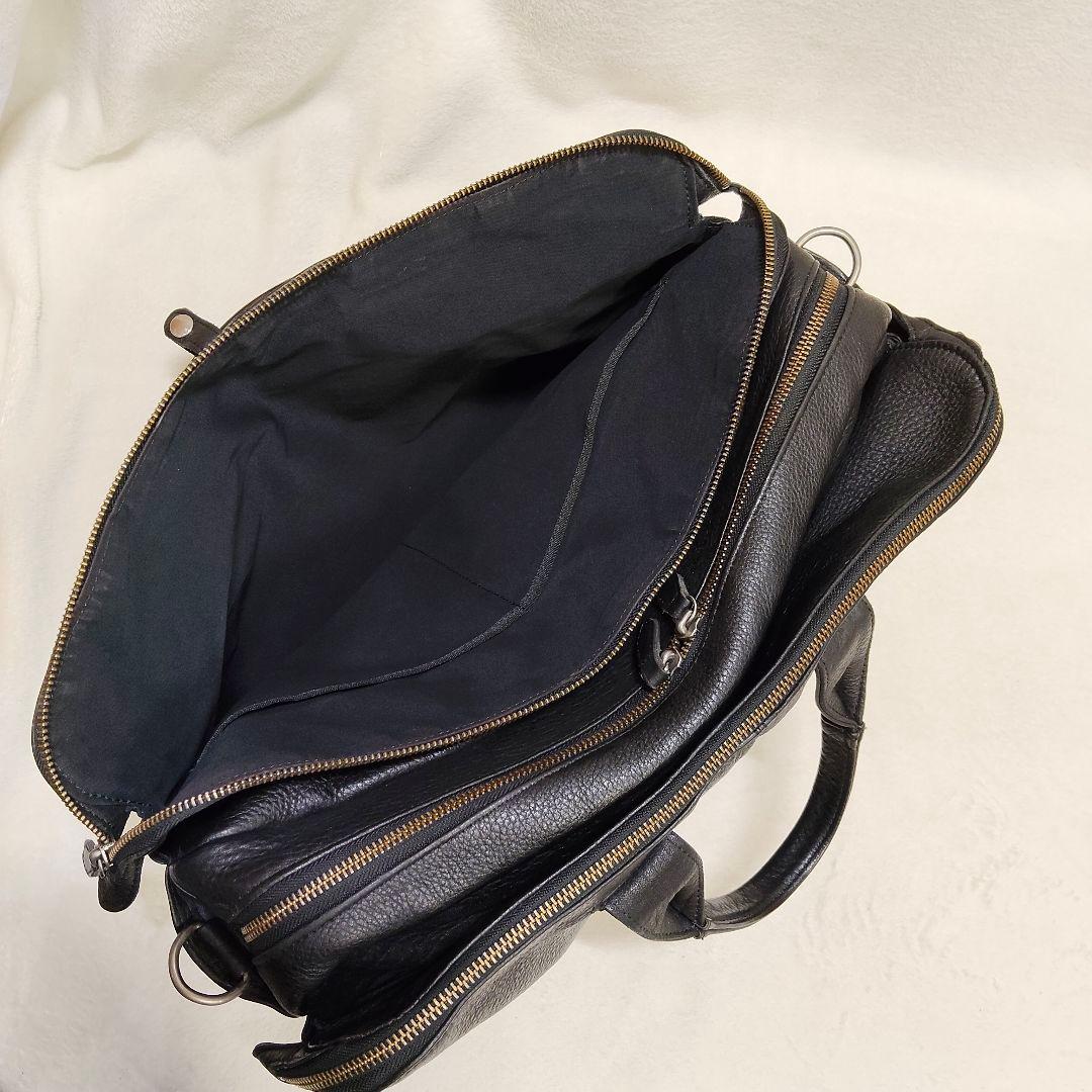 ポーター ウィズ 2WAY ブリーフケース ビジネスバッグ ブラック