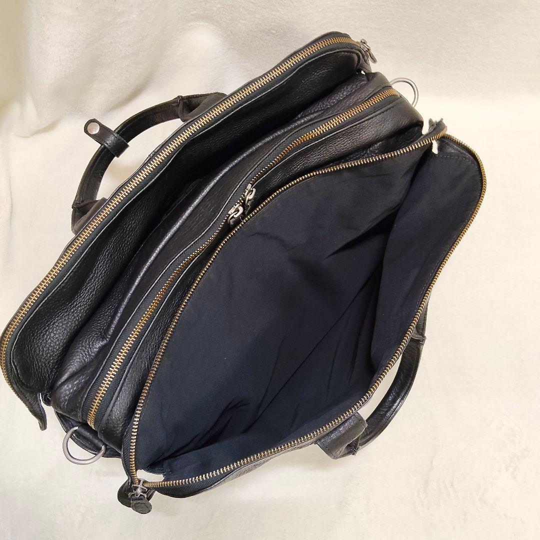 ポーター ウィズ 2WAY ブリーフケース ビジネスバッグ ブラック