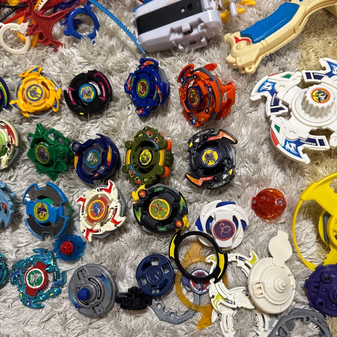 初期　爆転シュートベイブレード　パーツ　大量　まとめ売り　【4471