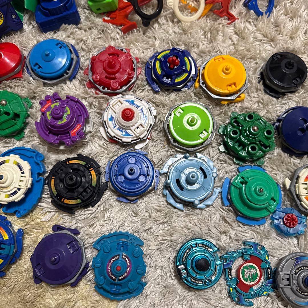 初期　爆転シュートベイブレード　パーツ　大量　まとめ売り　【4471