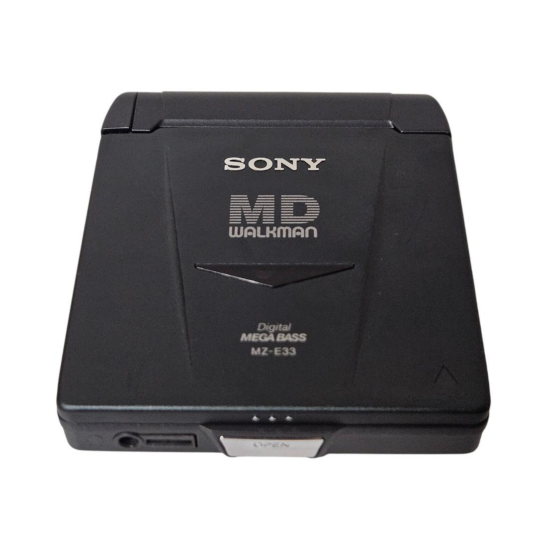 SONY ソニー MD WALKMAN ポータブルMDプレーヤー MZ-E33