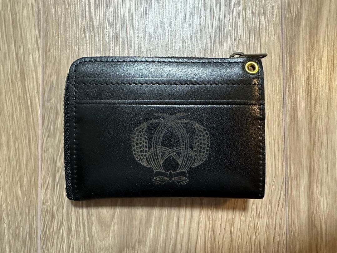 早稲田大学系属 早稲田実業学校 WASEDA ミニウォレット パスケース 黒