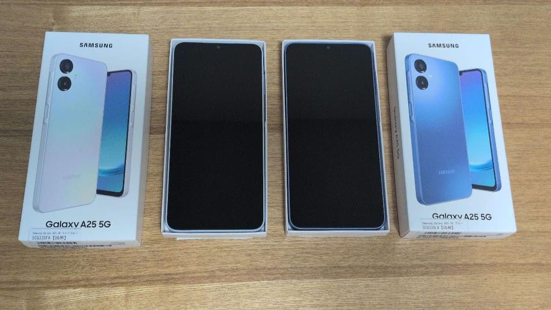 【開通確認済み】Samsung Galaxy A25 5G 64GB 本体　2台