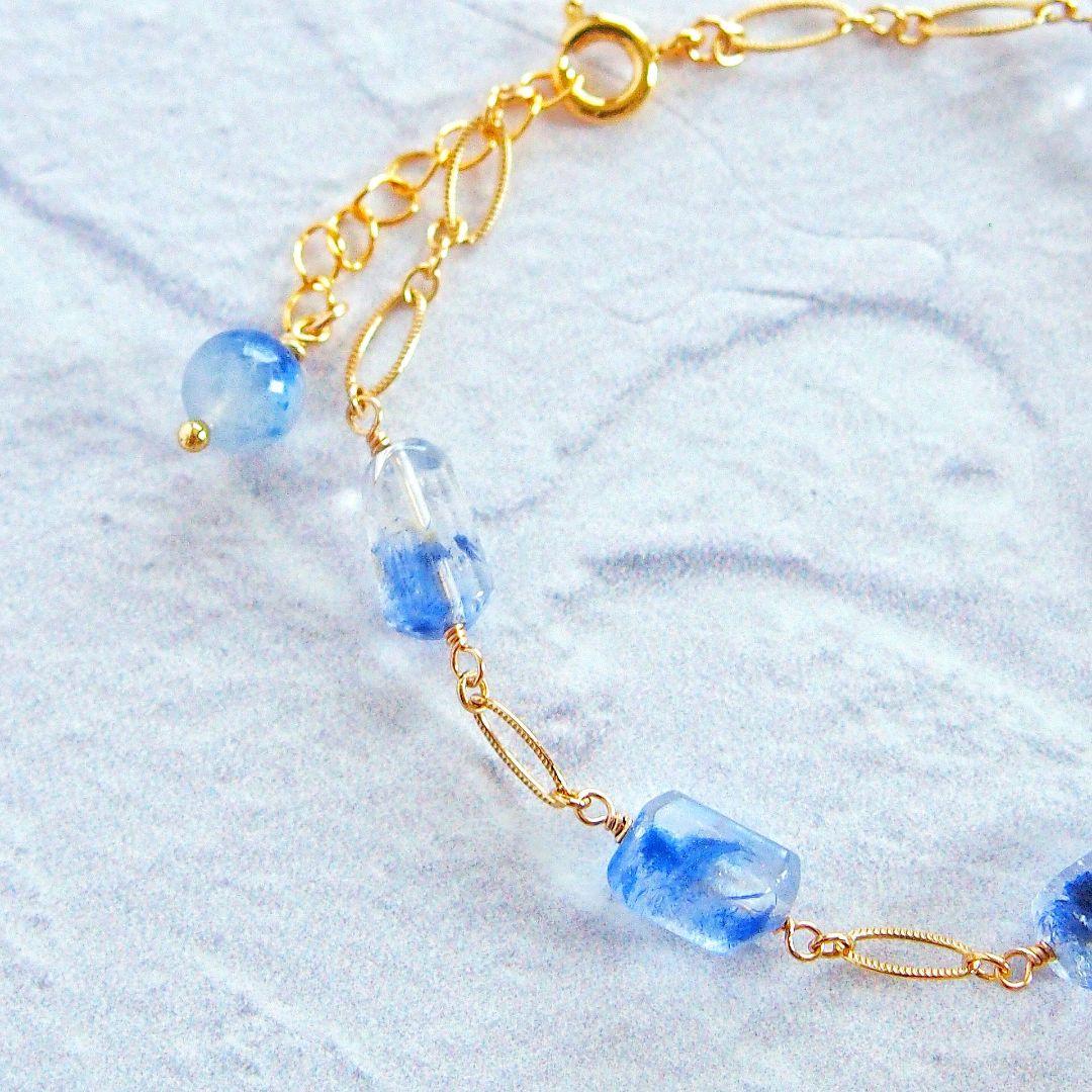 maumaumau様　デュモルチェライトインクォーツ　ブレスレット　A 他4点