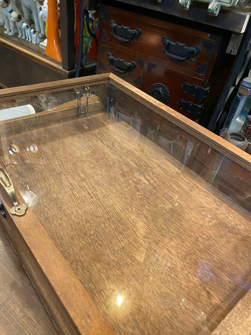 七色海月様　カスタムオーダー　木製ガラスケース