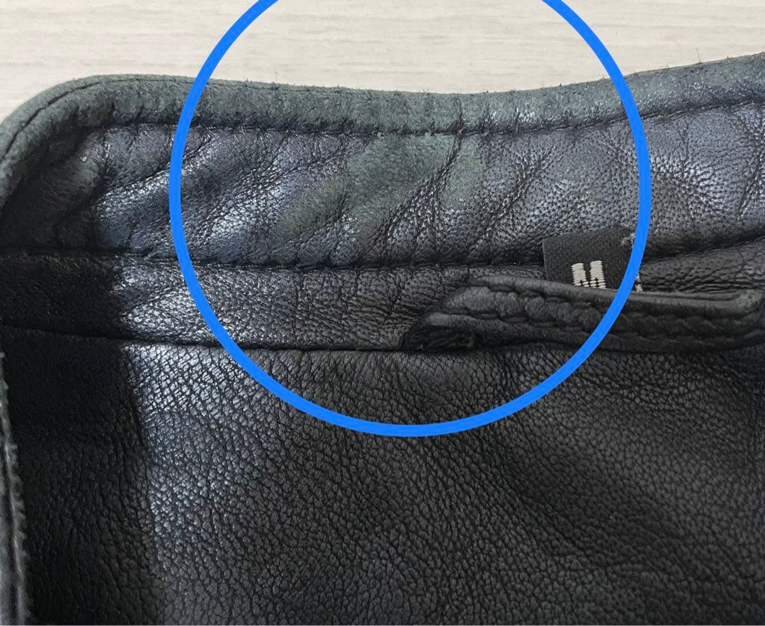 RIDEZ シープスキン　シングル　レザージャケット　メンズ　M