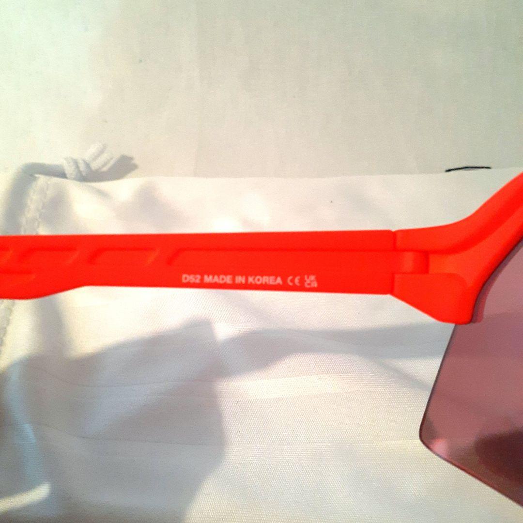 現在モデル 100% S3 ネオンオレンジ ワンハンドレッド サングラス