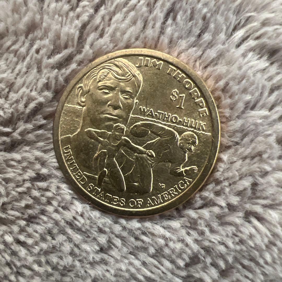 ジム・ソープ 1ドル記念