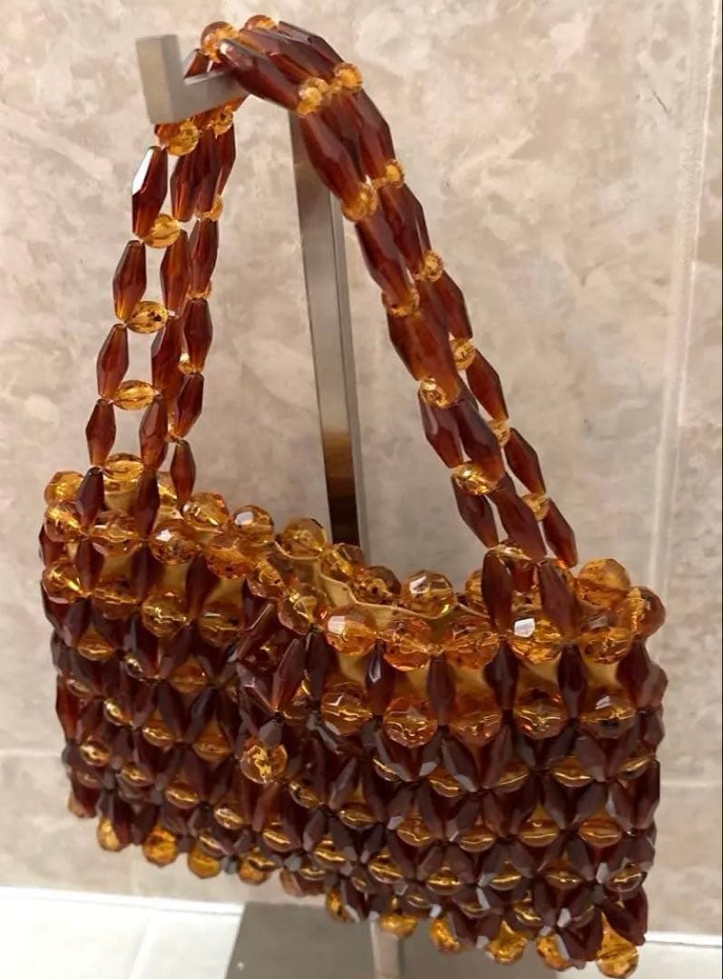 Bottega Veneta ボッテガ・ヴェネタ ビーズ編み パーティーバッグ