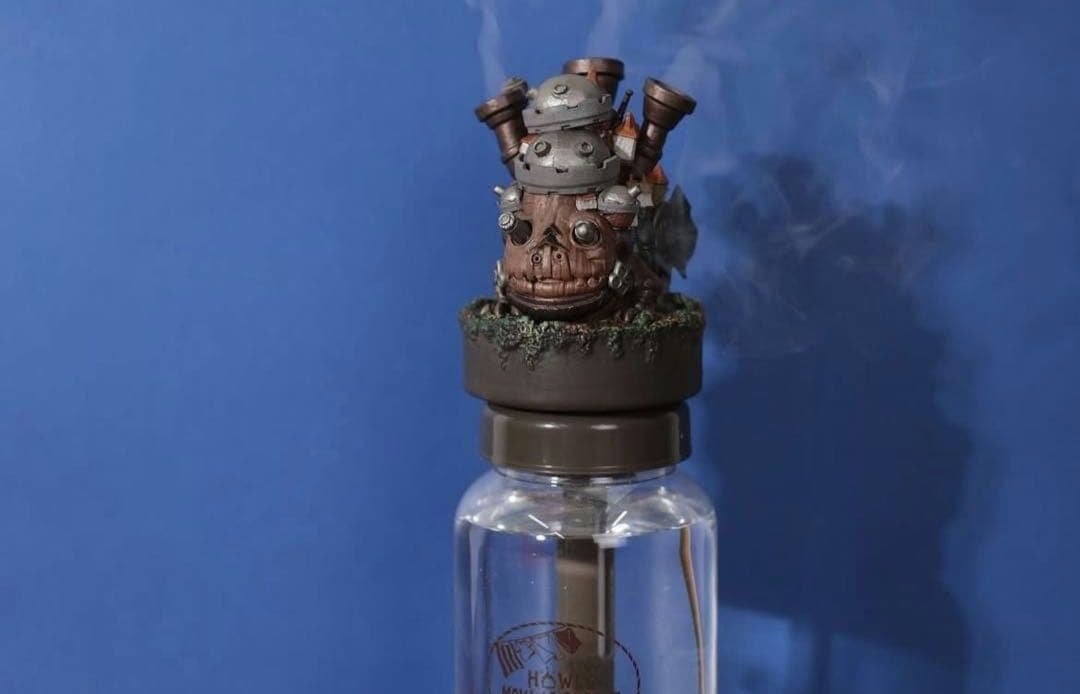 【新品】ジブリ ハウルの動く城　ちいさな加湿器　ハウル城