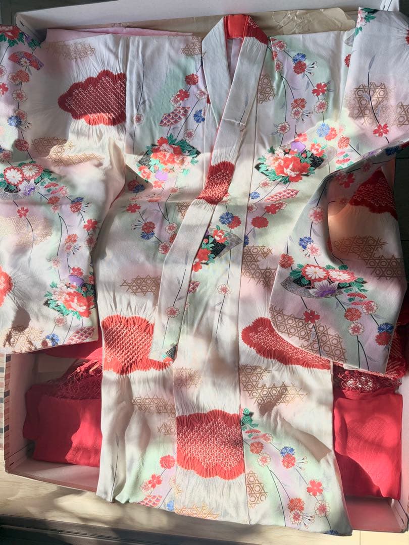 七五三 正絹着物2セット 7歳 3歳