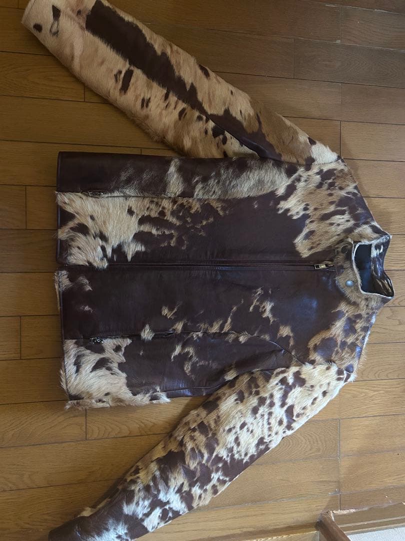 5351 r 最高級　ハラコ　レザージャケット