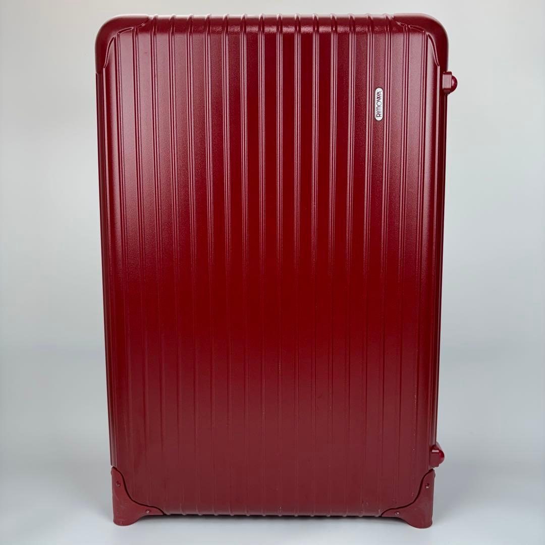 リモワ サルサ 82L キャリー スーツケース マット加工 レッド 2輪 大容量