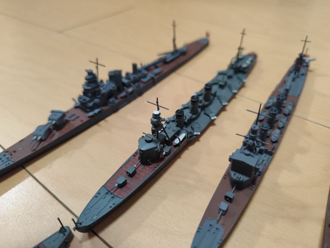 戦艦プラモデル10隻セット