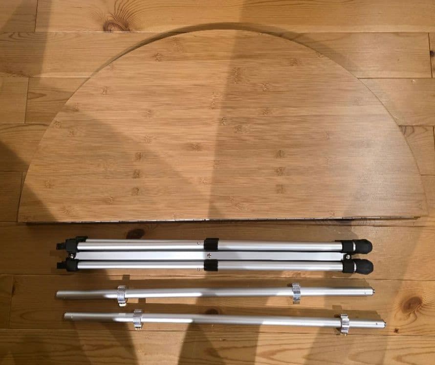 【ほぼ新品】　【限定品】　スノーピーク ローテーブルラウンド竹　LV-242