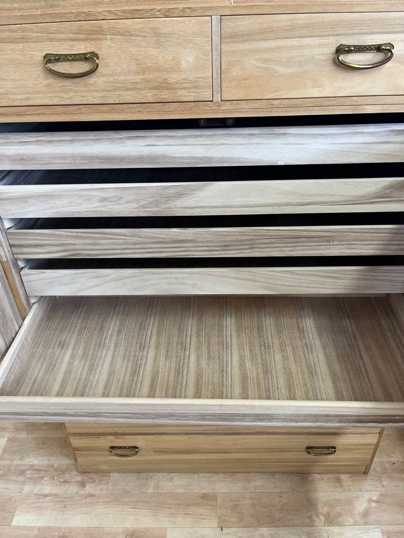 【美品】和箪笥　天然木　桐箪笥　アンティークヴィンテージ　古家具　古民家　古民具