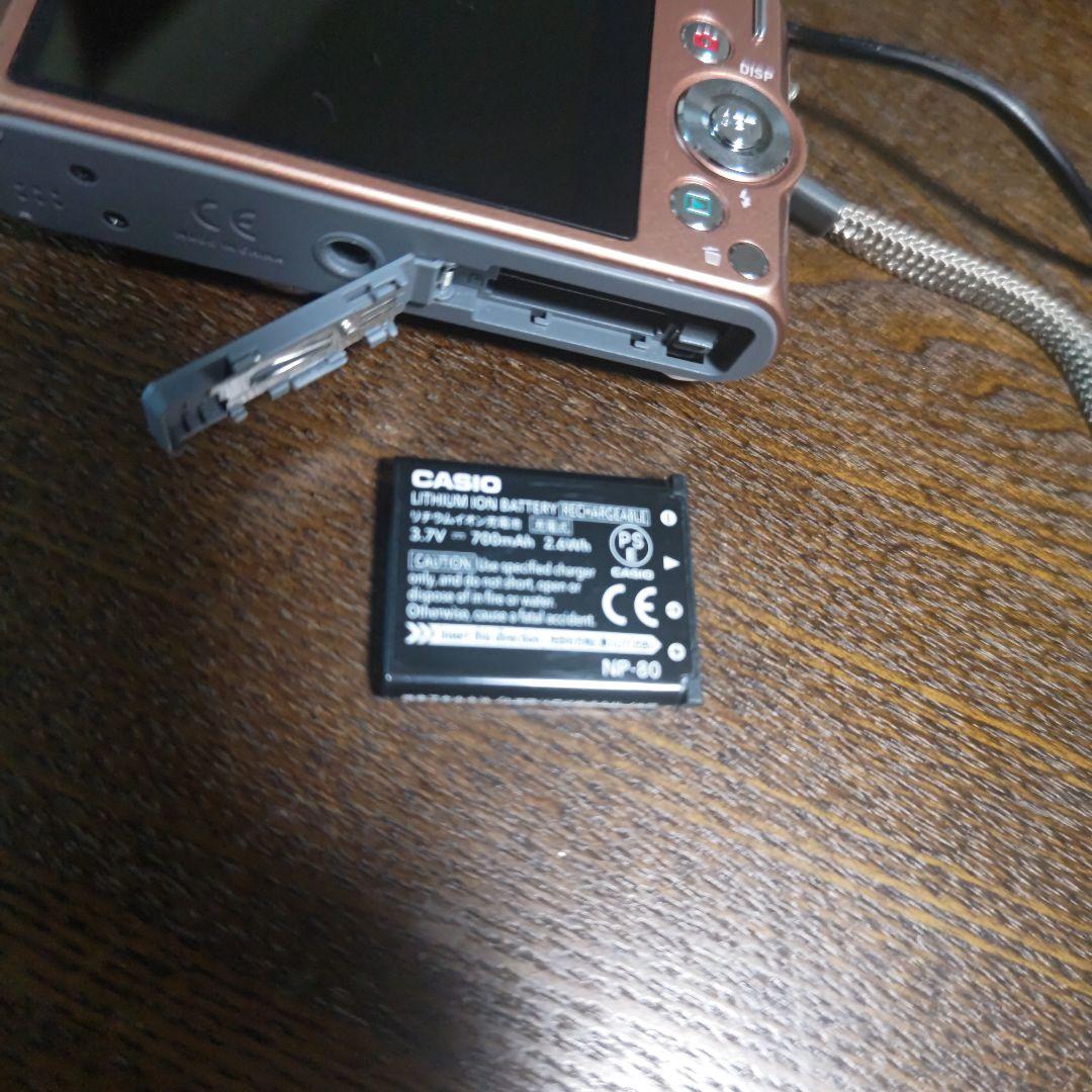 CASIO EXILIM デジタルカメラ ピンク 充電器付き(※中古品です。)