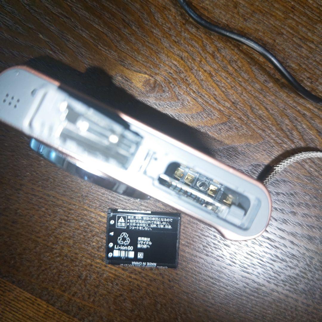 CASIO EXILIM デジタルカメラ ピンク 充電器付き(※中古品です。)