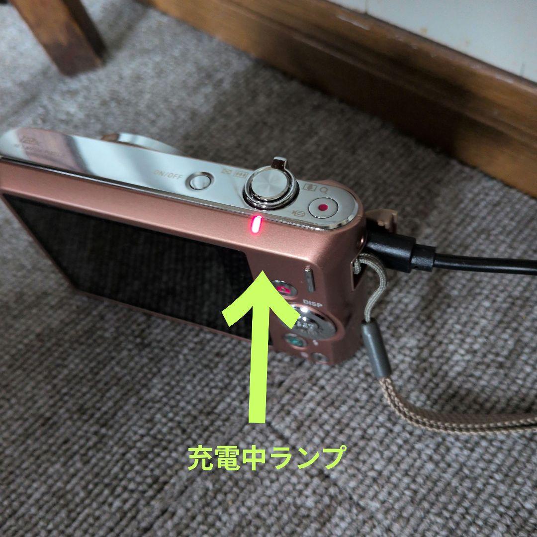 CASIO EXILIM デジタルカメラ ピンク 充電器付き(※中古品です。)