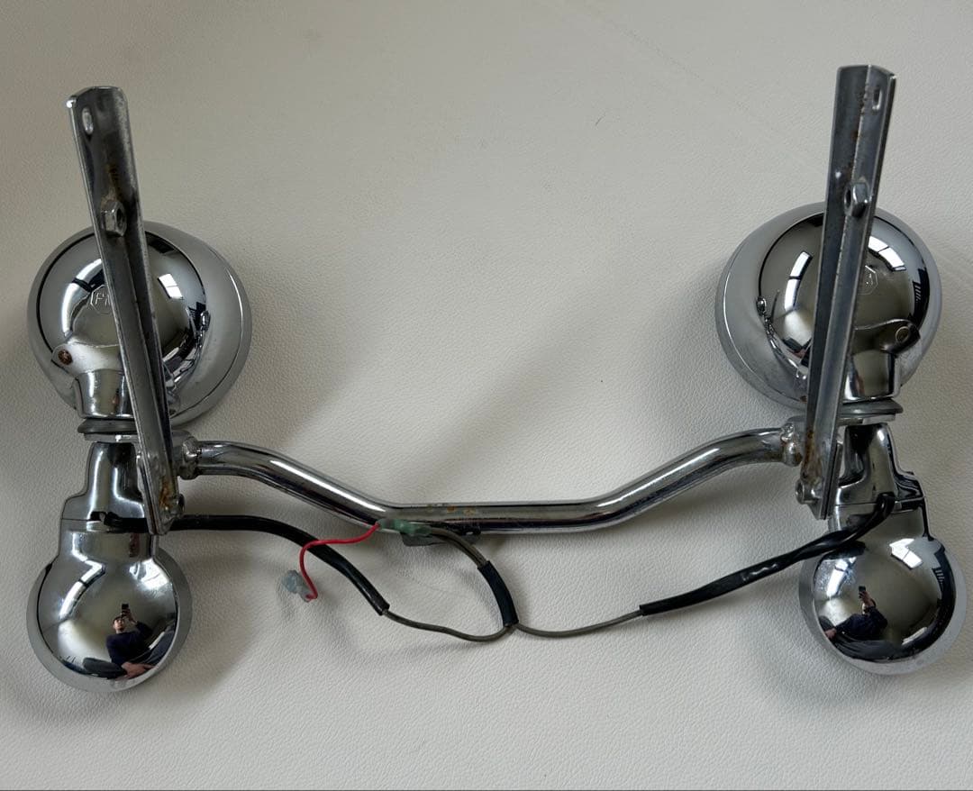 ハーレー　FLST フォグランプ　ソフテイル　ヘリテイジ