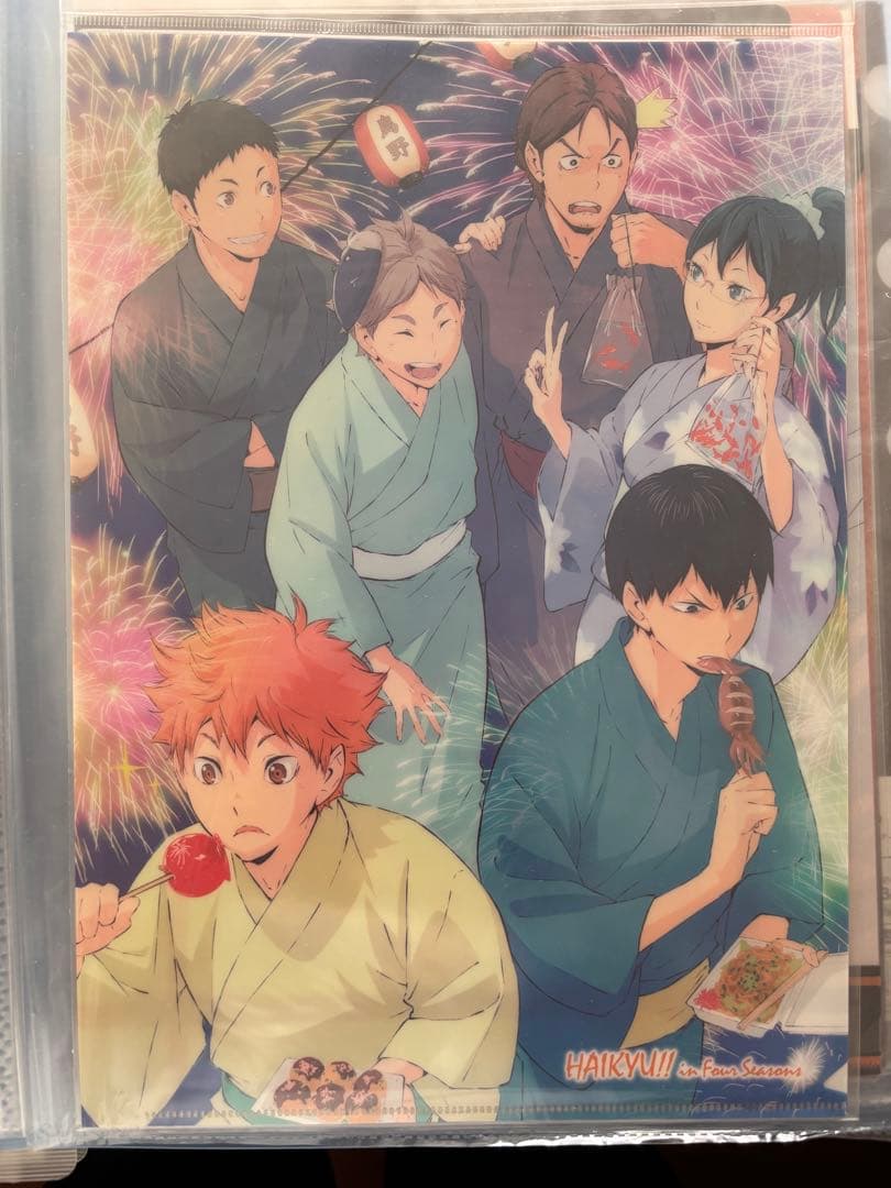 ハイキュー!! 影山飛雄 クリアファイル20種まとめ売り