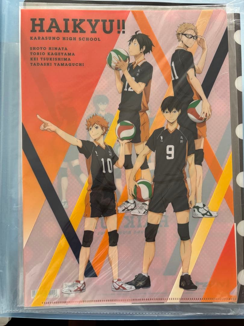 ハイキュー!! 影山飛雄 クリアファイル20種まとめ売り