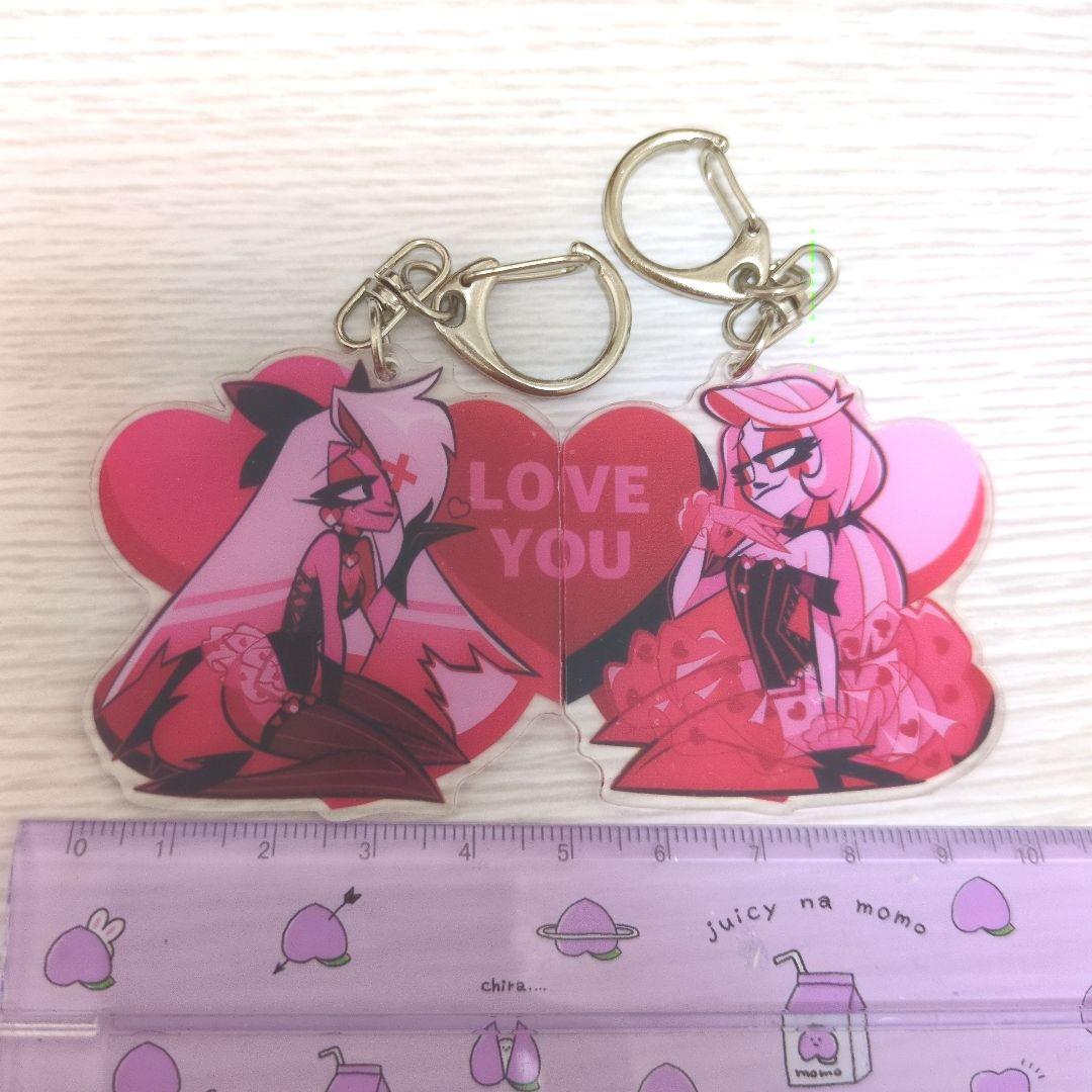 ハズビンホテル バレンタイン アクリルキーホルダー　4セット　全種類