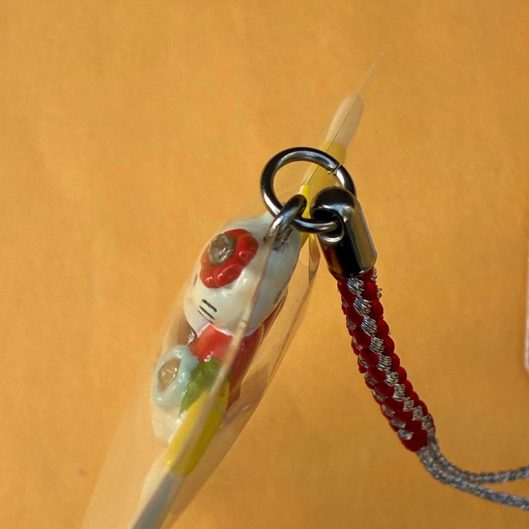 ★激レア★ハローキティ タトゥーKT LOVE 天使の羽 羽根 ストラップ 根付