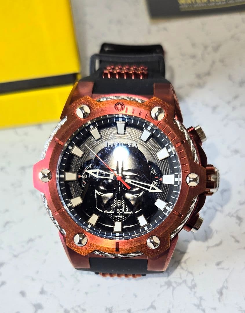 INVICTA StarWarsダース・ベイダー時計&ダース・ベイダー指輪セット