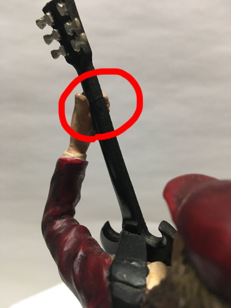 【難あり】【希少フィギュア】AC/DC アンガス・ヤング ギターヒーロー