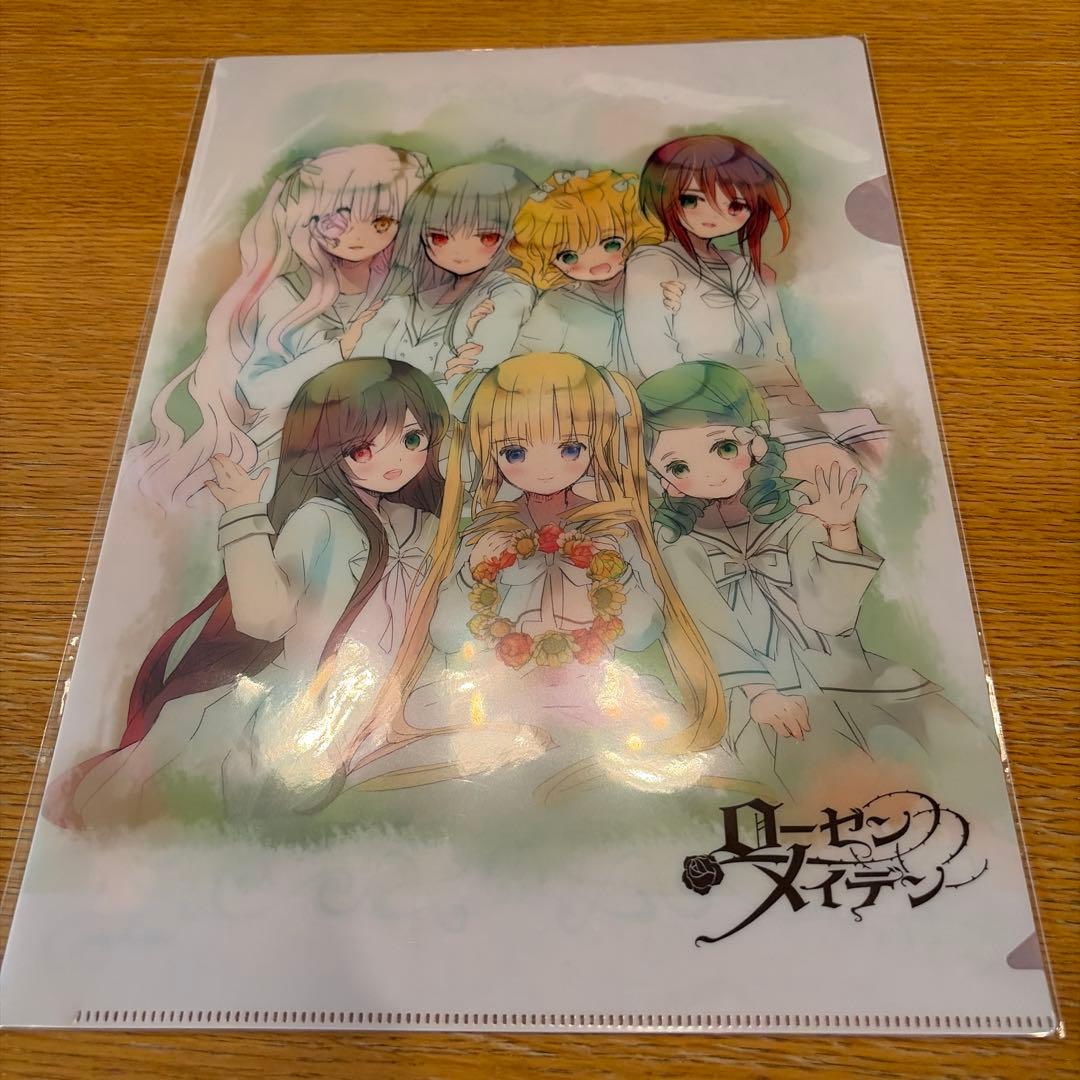ローゼンメイデン展　原作絵　クリアファイル