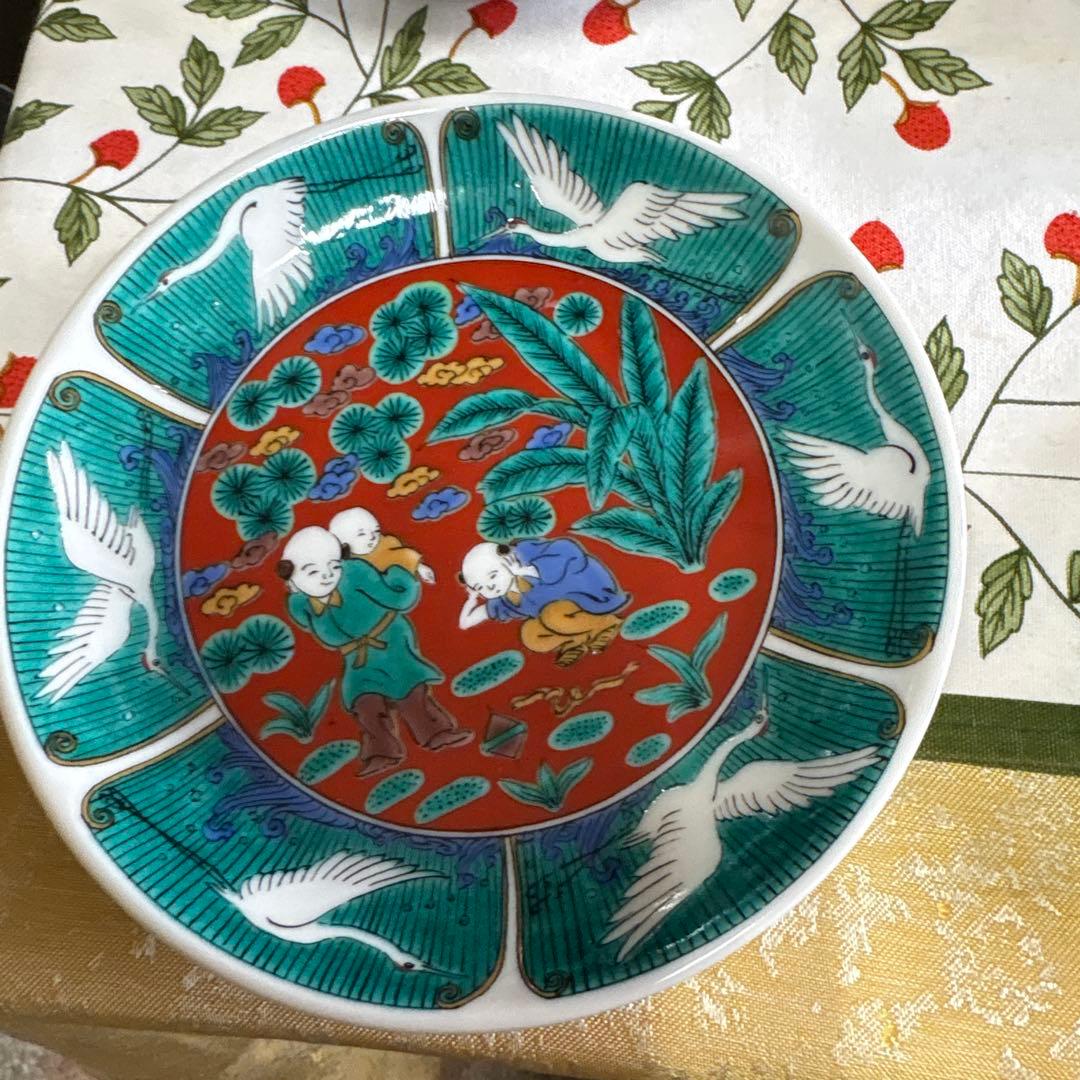 九谷焼のお皿　6枚セット　未使用