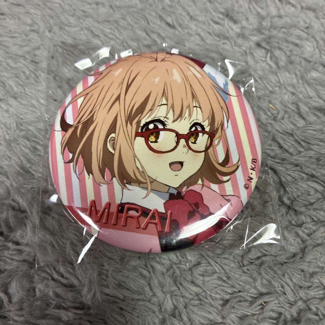 境界の彼方 劇場版 アイドル 缶バッジ　栗山未来