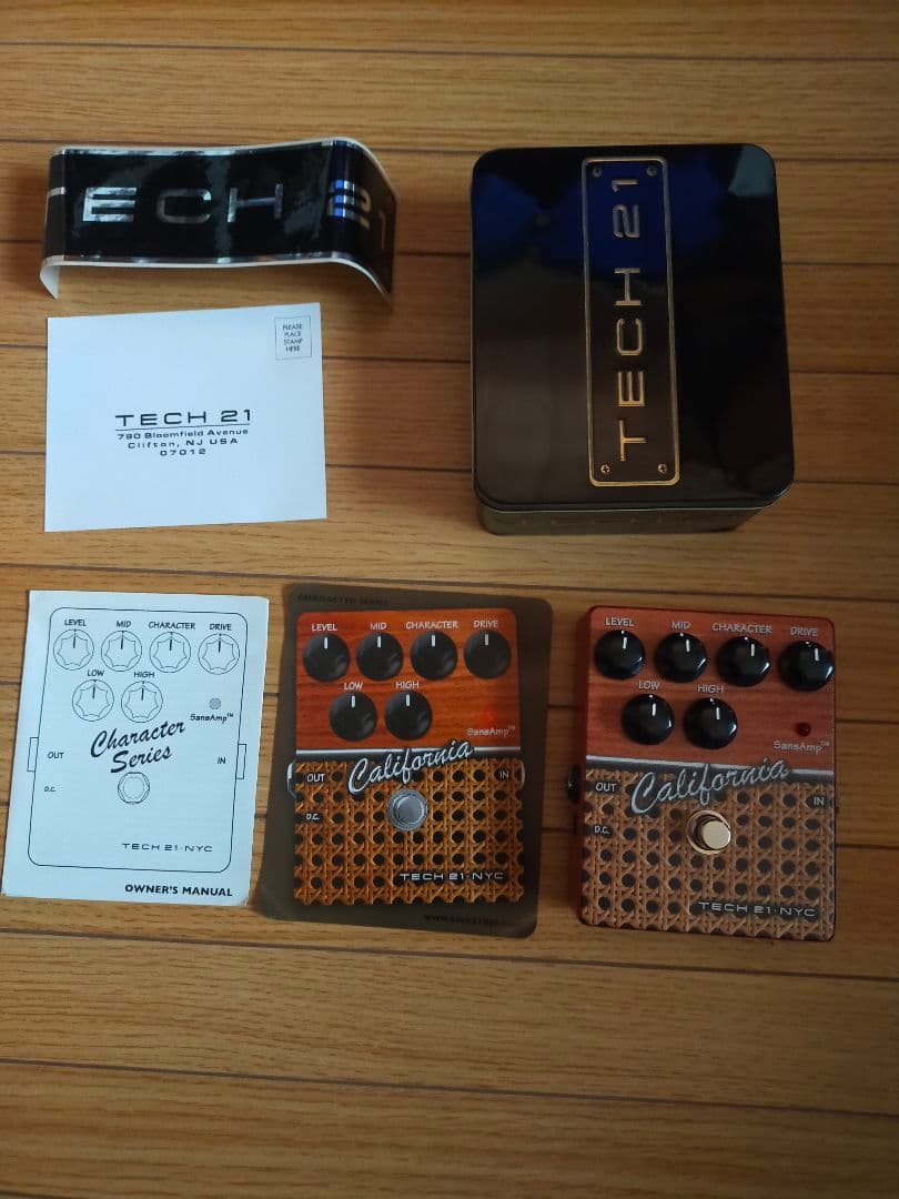 Tech21 SANSAMP　California　動作確認済み