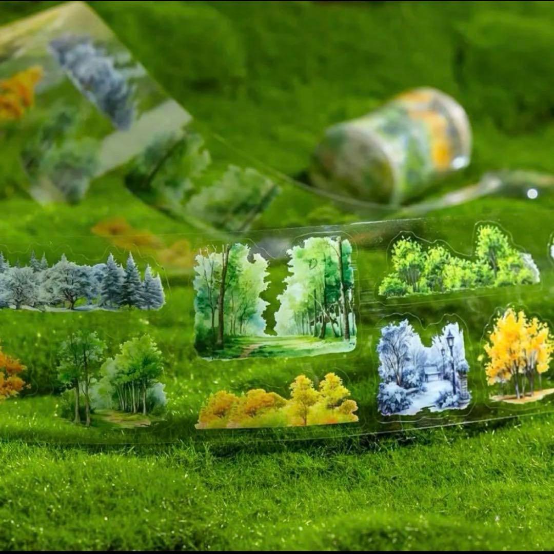 専用　未開封　ロマンチックガーデン6巻　PET マステ　コラージュ　在庫1