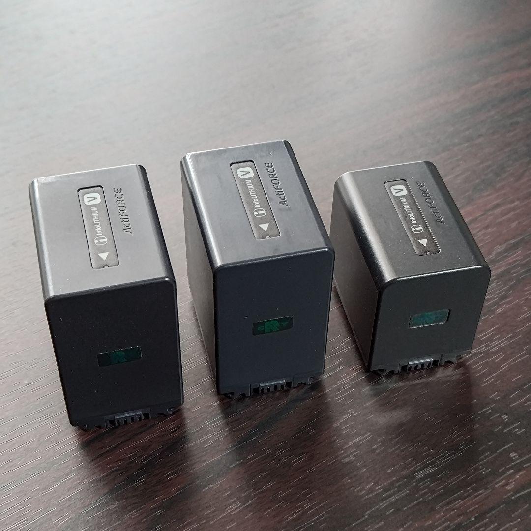 SONY ソニー NXCAM HXR-NX80 純正バッテリー3個付き