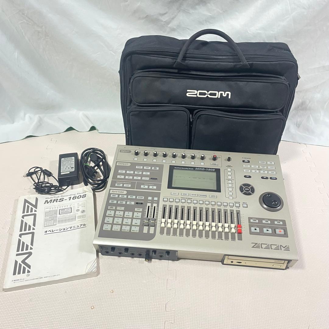 ZOOM MRS-1608 マルチトラックレコーディングスタジオ　現状品