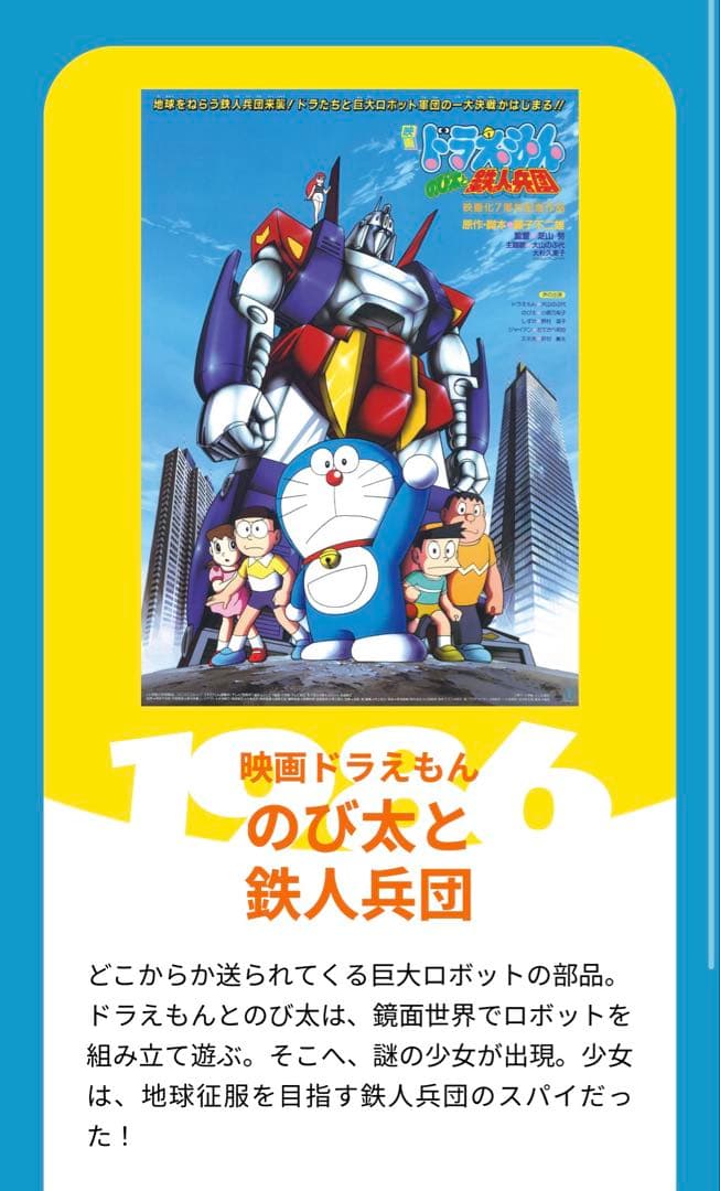 レア柄☆値下げしました！ 鉄人兵団ザンタクロス入りドラえもん