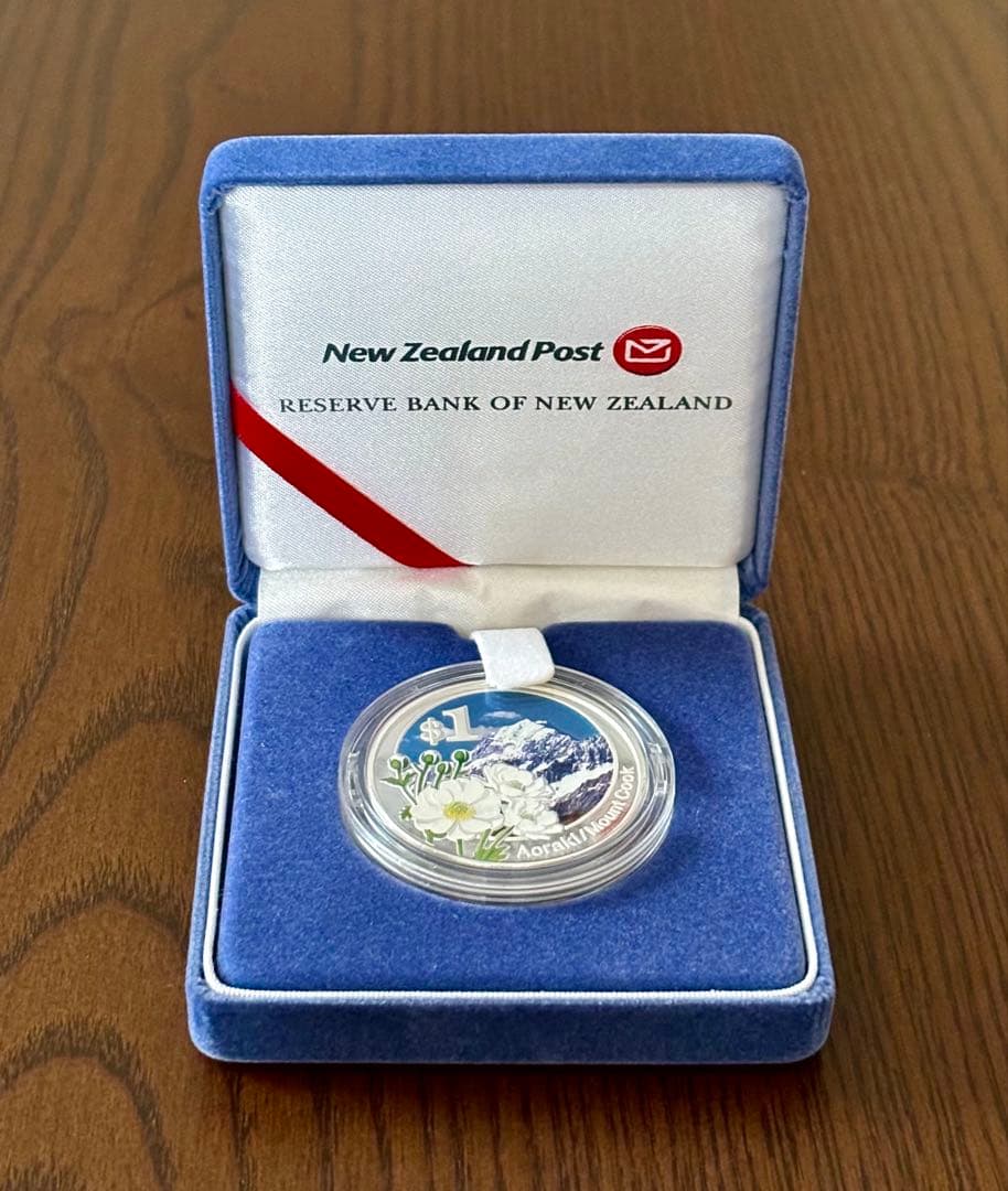 【美品】ニュージーランド 2007年 プルーフ銀貨 １NZドル ④