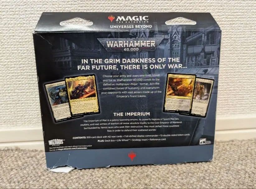 MTG ウォーハンマー 統率者デッキ 帝国の軍勢 コレクターズエディション