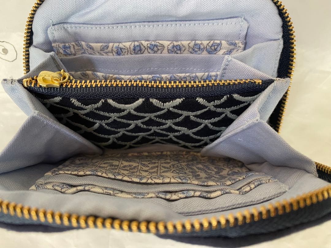 ミナペルホネン　ハンドメイド　ポーチ　財布