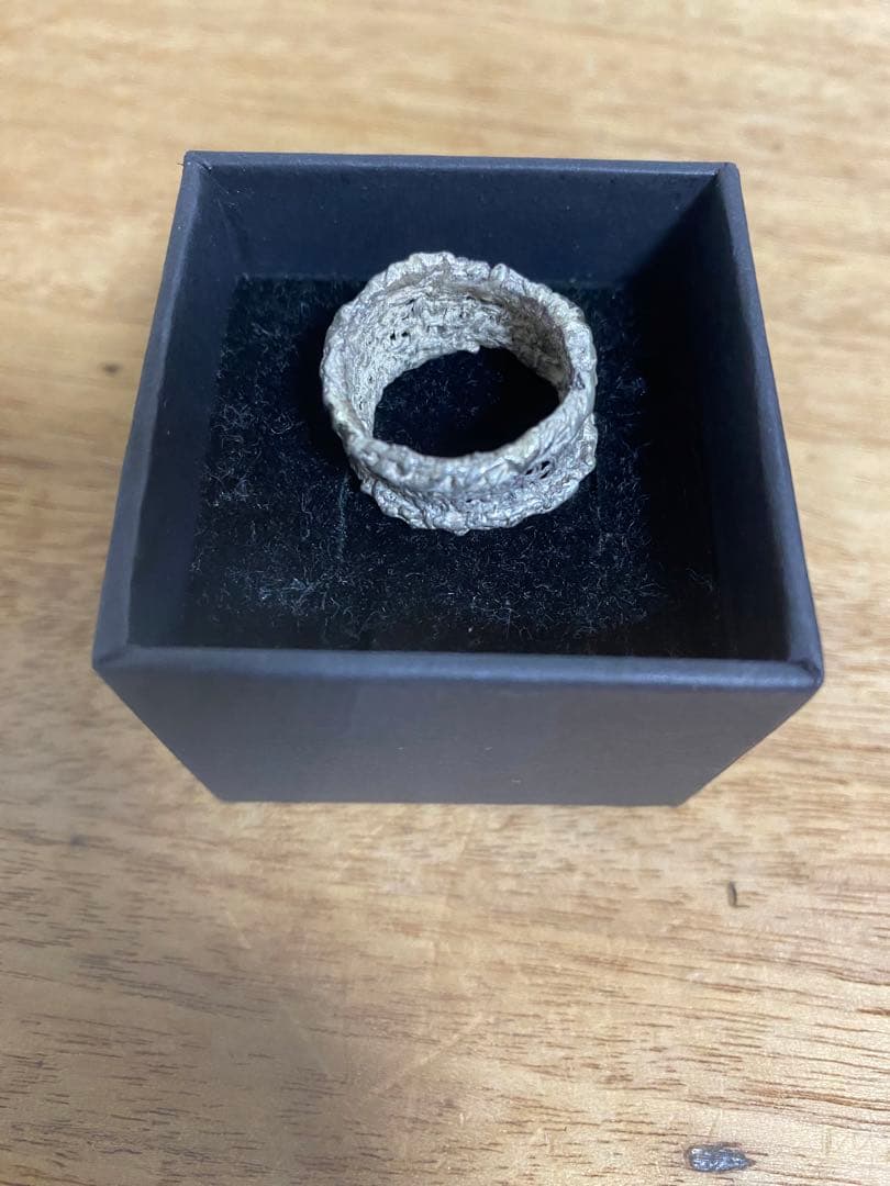 tomo kishida 手織り　リング