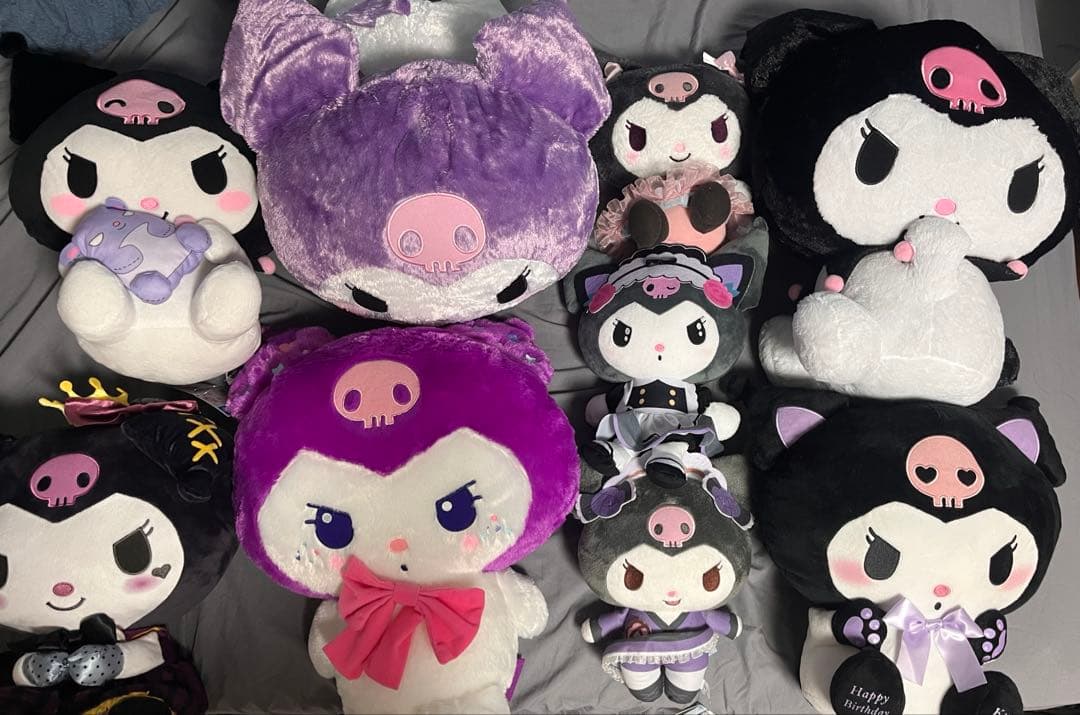 お誕生日におすすめ　クロミ ぬいぐるみ 9点　ビックぬい　全部タグ付き　新品