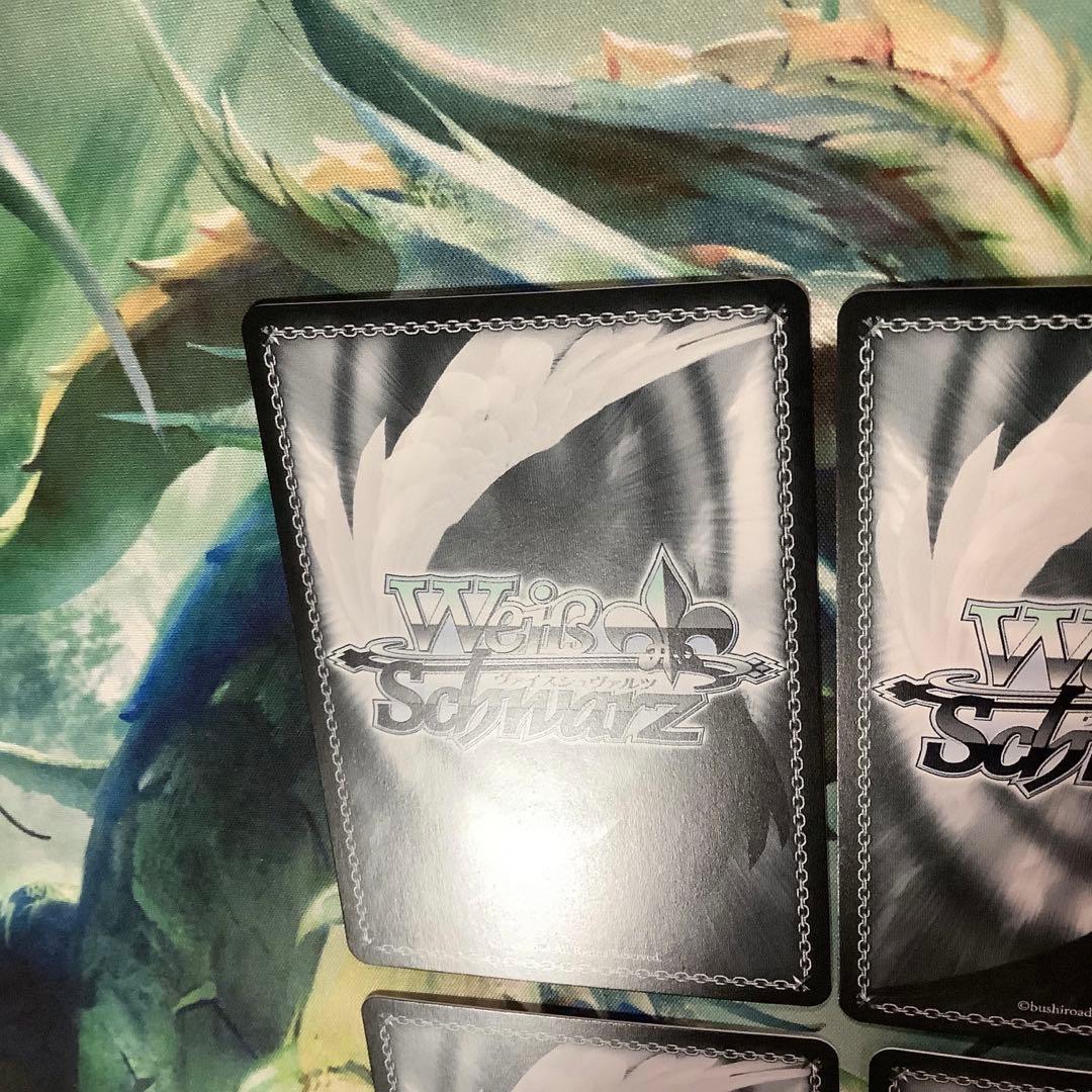 ヴァイスシュヴァルツ　純白の契り 折紙 SP サイン　4枚