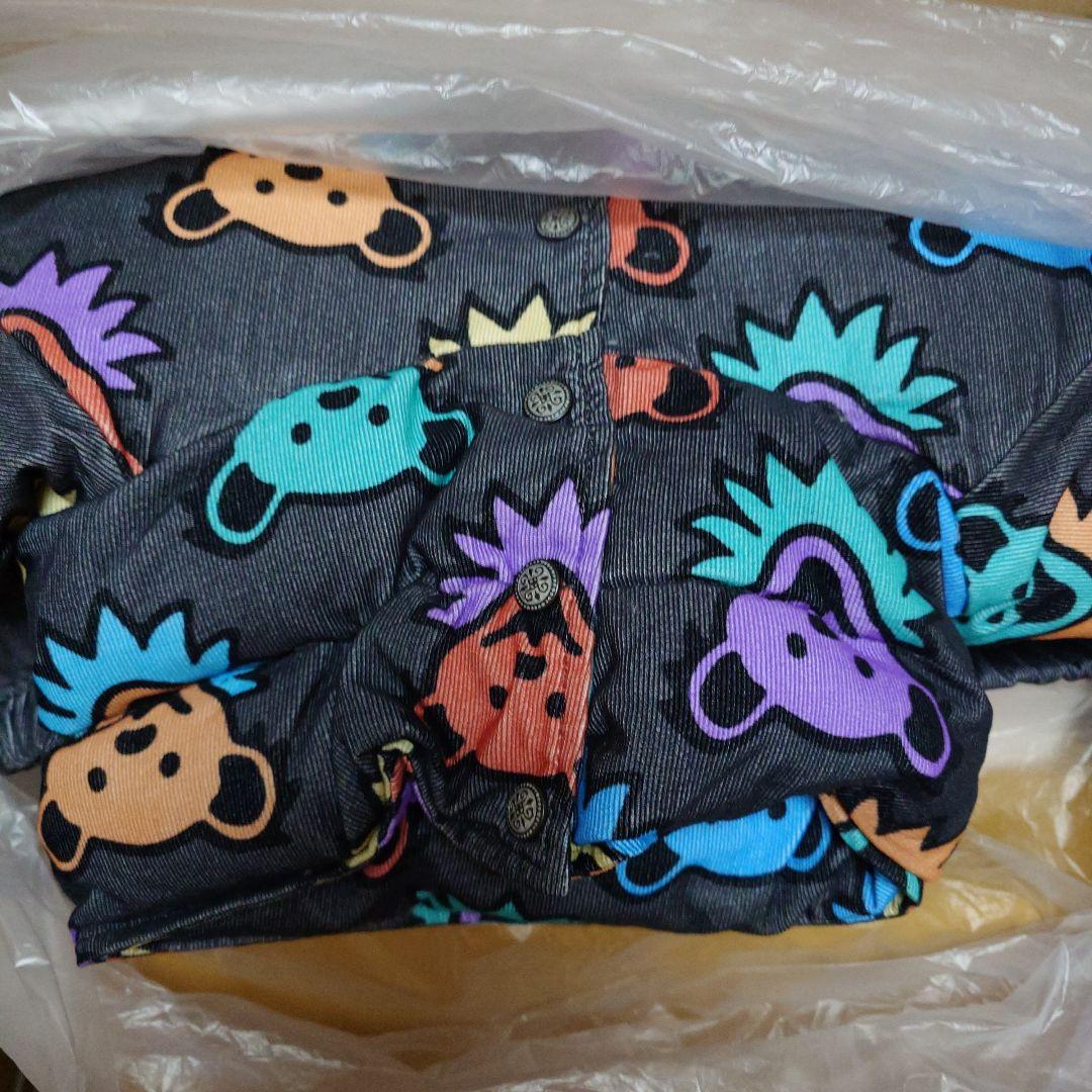 ☆go slow caravan☆コーデュロイ総柄 ハイスタンドパディングJKT