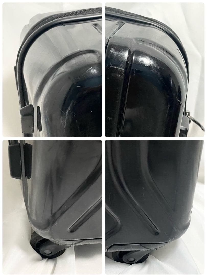 ゼロハリバートン スーツケース キャリーケース 70L ロゴ 金具 大容量 黒