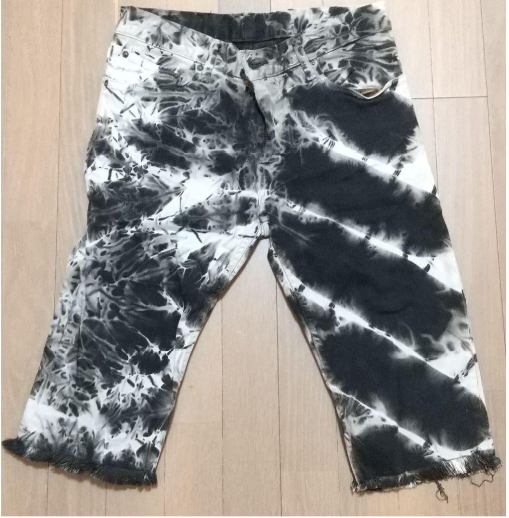 ゴールデンサイズ32 LGBタイダイ デニム パンツ/長渕剛さんHYDEさん