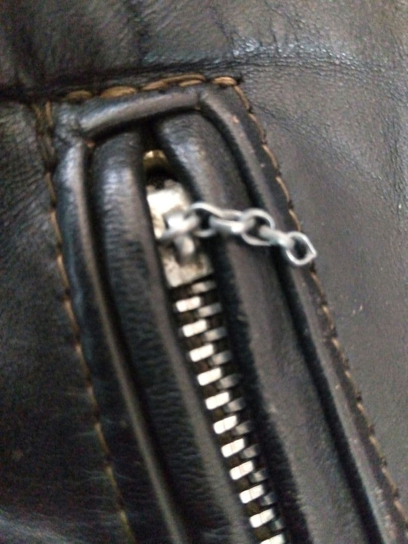 Schott vintage 牛革 シングルライダース ボアインナー付き 38