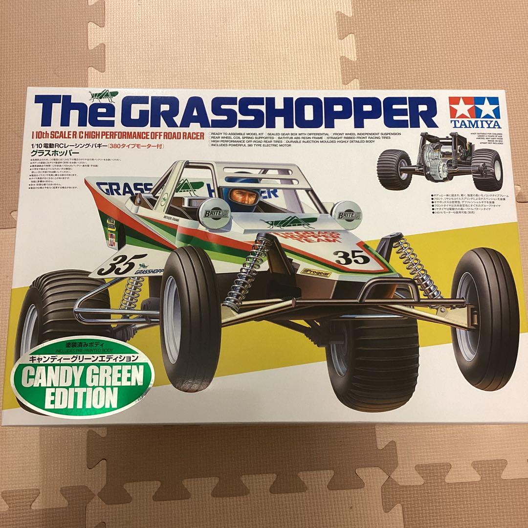 1/10RC グラスホッパー キャンディーグリーンエディション　TAMIYA