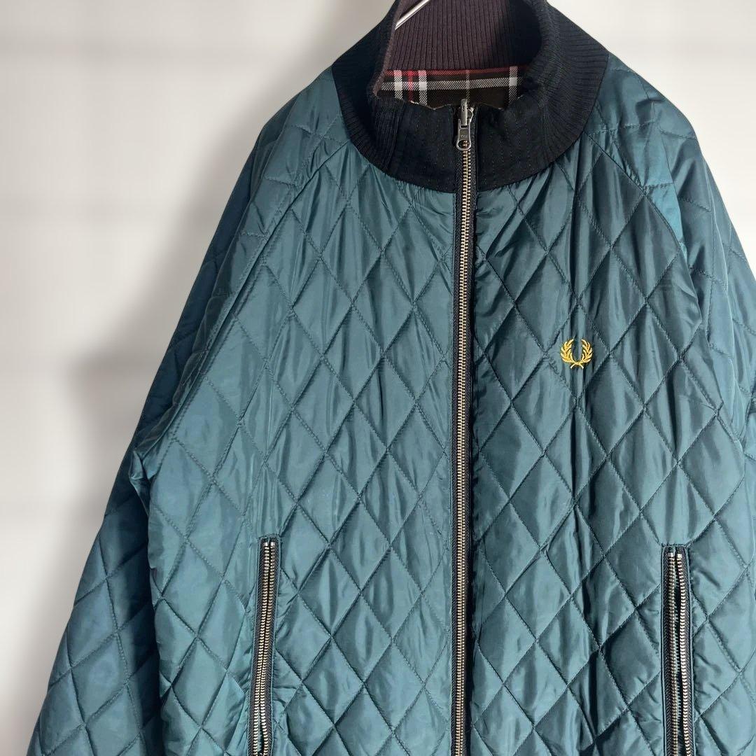 フレッドペリー FRED PERRY キルティング リバーシブル ジャケット